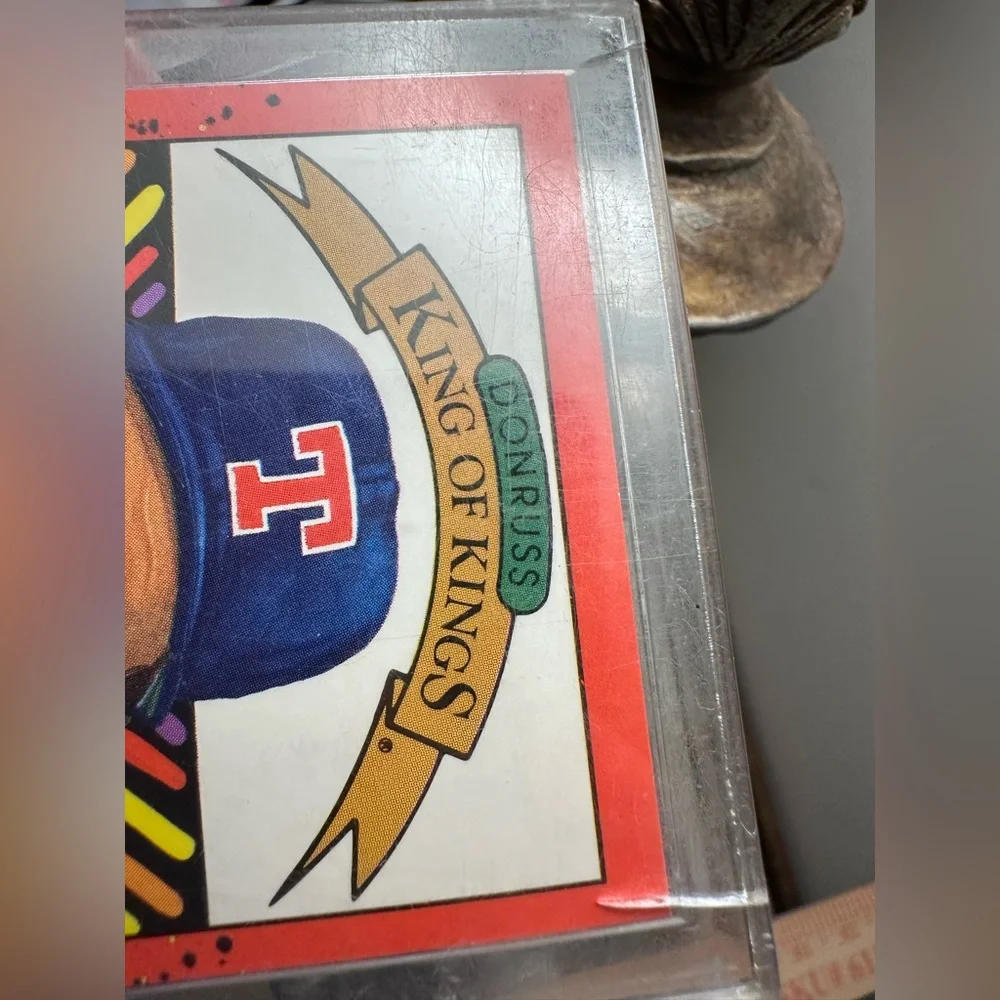 1989 Donruss Nolan Ryan Baseball Card marked by last owner “error”